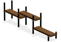 Спортивный комплекс воркаут ВС-63 в Владикавказе