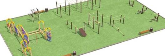 Проект спортивной площадки для любого возраста в Владикавказе