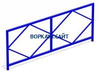 Ограждение площадки МАФ 5001 в Владикавказе