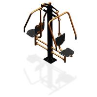 Уличный тренажер  "Жим от груди двойной" УТ204 в Владикавказе