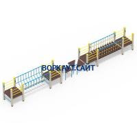 Детский спортивный комплекс Двойной мостик ДСК 3115 в Владикавказе