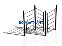 Спортивный комплекс воркаут ВС-80 в Владикавказе