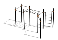 Спортивный комплекс воркаут ВС-117 в Владикавказе