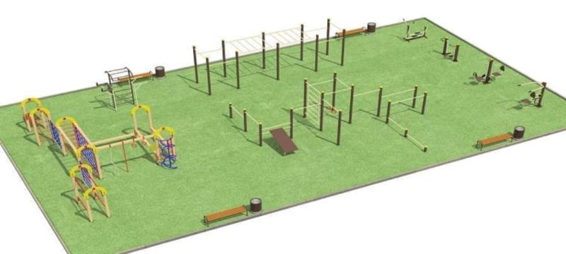 Проект спортивной площадки для любого возраста - 1 096 200 рублей. в Владикавказе