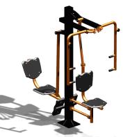 Уличный тренажер "Баттерфляй Жим ног" УТ347 в Владикавказе