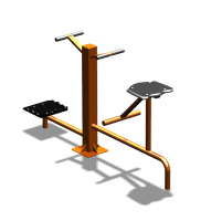 Уличный тренажер "Твистер стоя Твистер сидя" УТ323 в Владикавказе