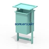 Урна с крышкой МАФ 1631 в Владикавказе