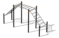 Спортивный комплекс воркаут ВС-192 в Владикавказе