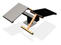 Уличный тренажер  "Скамья для пресса двойная"   УТ213 в Владикавказе