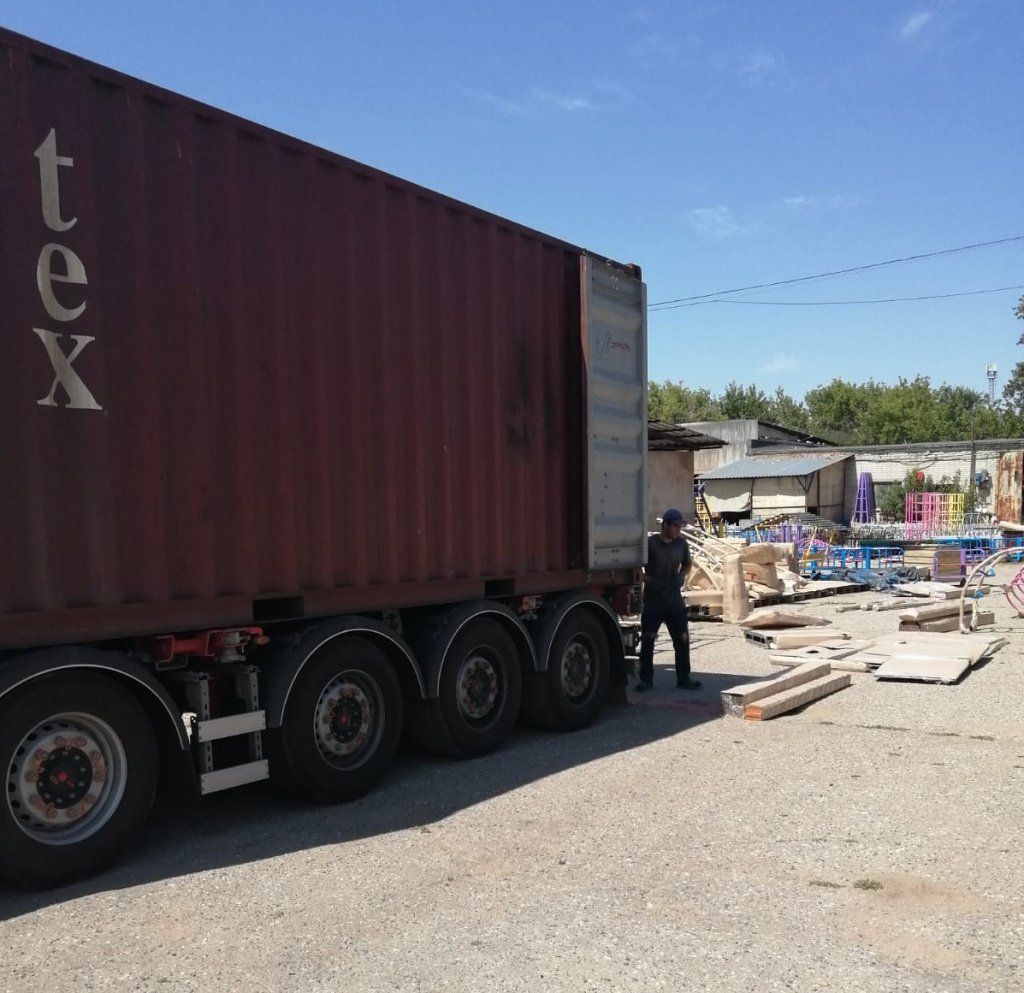 Доставка оборудования железнодорожным контейнером