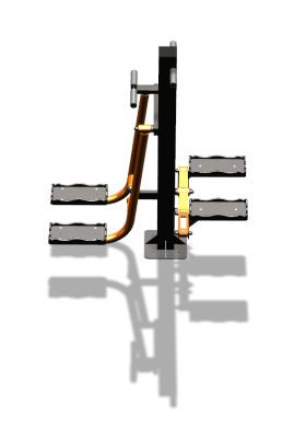 Уличный тренажер "Шпагат Степпер" УТ310 в Владикавказе