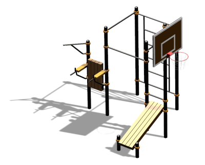 Спортивный комплекс воркаут ВС-94 в Владикавказе