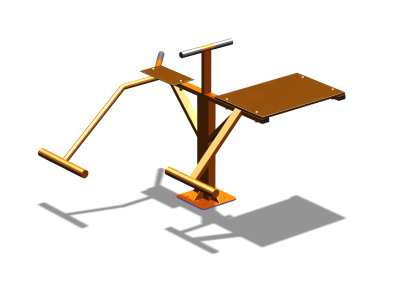 Уличный тренажер "Пресс Гиперэкстензия" УТ327 в Владикавказе