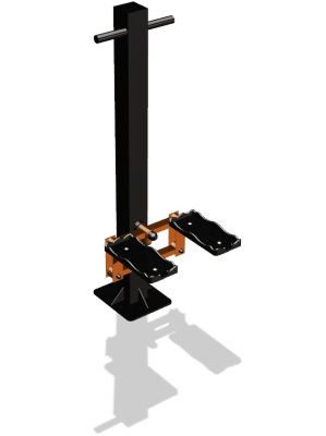 Уличный тренажер "Степпер ручка одинарный" УТ 116 в Владикавказе