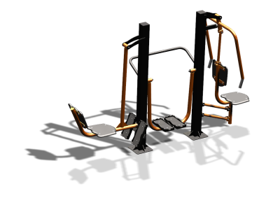 Уличный тренажер "Жим ногами Шагомер Жим от груди" УТ333 в Владикавказе