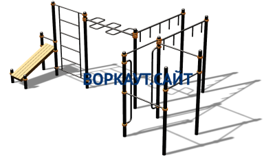 Спортивный комплекс воркаут ВС-195 в Владикавказе