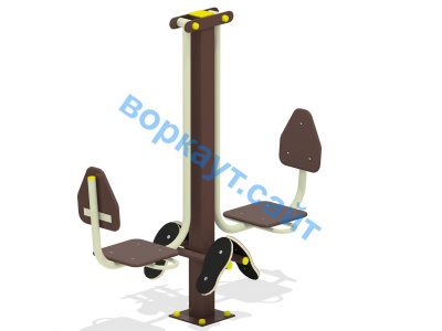 Уличный тренажер "Жим ногами горизонтальный " УТ 003 в Владикавказе