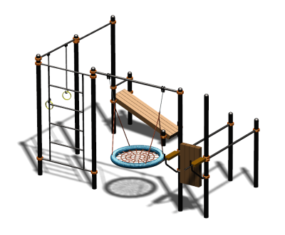 Спортивный комплекс воркаут ВС-97 в Владикавказе