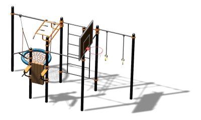 Спортивный комплекс воркаут ВС-104 в Владикавказе