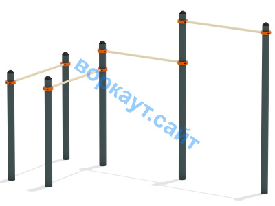 Турник двойной с брусьями ВС-17 в Владикавказе