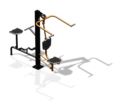 Уличный тренажер "Верхняя тяга Вело" УТ340 в Владикавказе