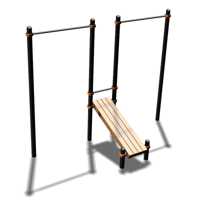 Воркаут турники со скамьей для пресса ВС-27 в Владикавказе