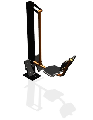 Уличный тренажер "Жим ногами одинарный" УТ 110 в Владикавказе Уличный тренажер "Жим ногами одинарный" УТ 110 в Владикавказе