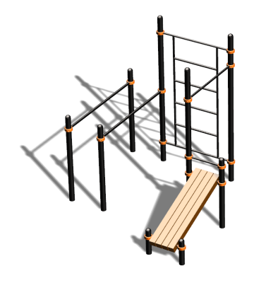 Спортивный комплекс воркаут ВС-98 в Владикавказе