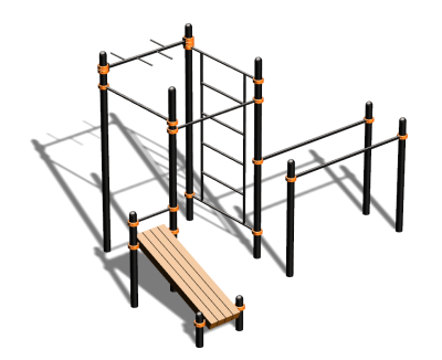 Спортивный комплекс воркаут ВС-91 в Владикавказе
