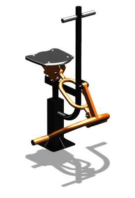 Уличный тренажер "Ковбой" УТ 107 в Владикавказе