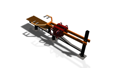 Силовой уличный тренажер  "Жим лежа"  УТ411 в Владикавказе