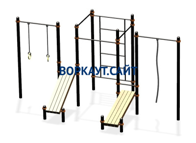 Спортивный комплекс воркаут ВС-44 в Владикавказе