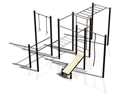 Спортивный комплекс воркаут ВС-68 в Владикавказе
