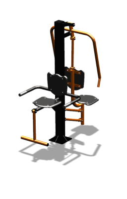 Уличный тренажер "Жим от груди Флекс" УТ324 в Владикавказе