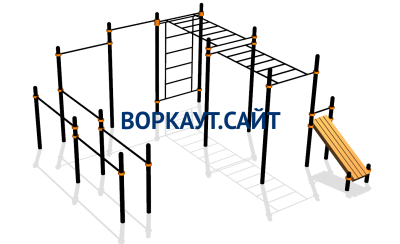 Спортивный комплекс воркаут ВС-109 в Владикавказе