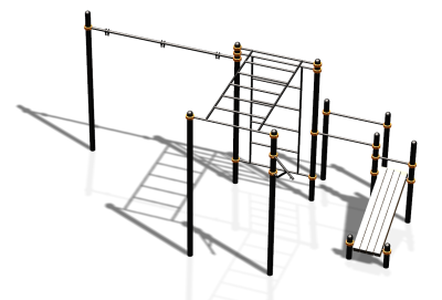 Спортивный комплекс воркаут ВС-87 в Владикавказе