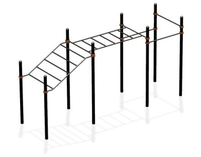 Спортивный комплекс воркаут ВС-53 в Владикавказе