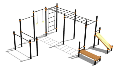 Спортивный комплекс воркаут ВС-71 в Владикавказе