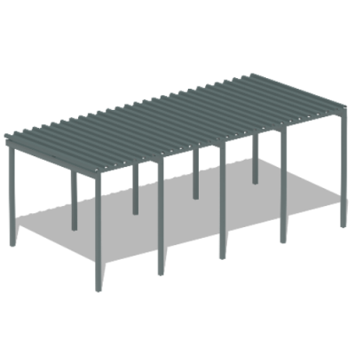 Теневой навес трибун МАФ 4130 в Владикавказе