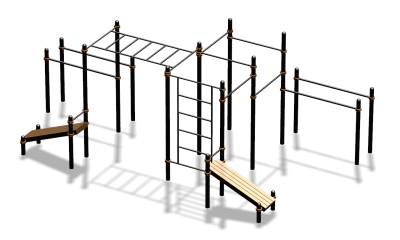 Спортивный комплекс воркаут ВС-100 в Владикавказе