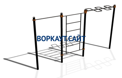 Спортивный комплекс воркаут ВС-129 в Владикавказе