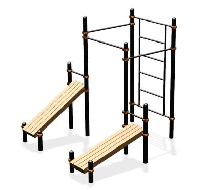 Спортивный комплекс воркаут ВС-42 в Владикавказе