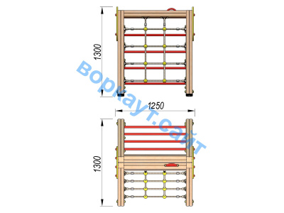 Детский спортивный комплекс ДСК 3201 в Владикавказе