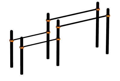 Брусья разновысокие ВС-15 в Владикавказе