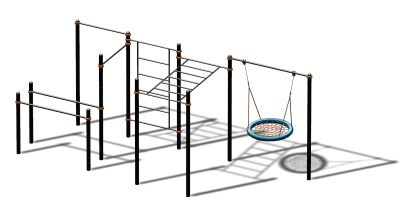 Спортивный комплекс воркаут ВС-105 в Владикавказе