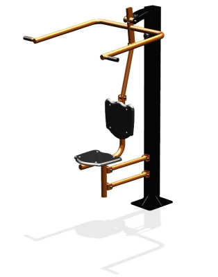Уличный тренажер "Верхняя тяга одинарный" УТ 114 в Владикавказе
