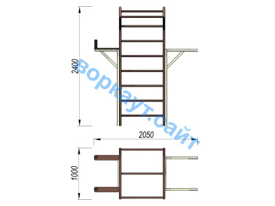 Детский спортивный комплекс 3 в 1 ДСК 3103 в Владикавказе