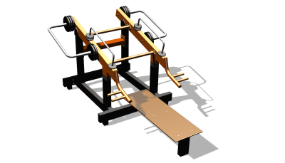 Силовой уличный тренажер  "Жим от груди"  УТ422 в Владикавказе