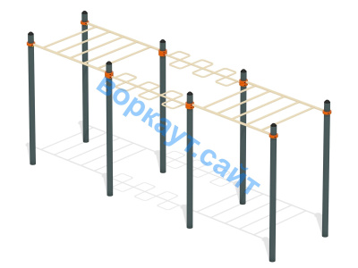 Воркаут комплекс рукоходов ВС-22 в Владикавказе