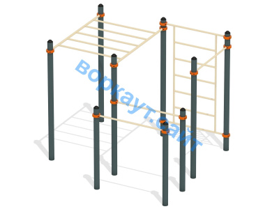 Спортивный комплекс воркаут ВС-48 в Владикавказе